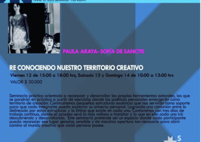 RE CONOCIENDO NUESTRO TERRITORIO CREATIVO