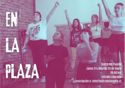 Presentación final del Taller de Teatro Comunitario